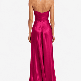 Roberto Cavalli Silk And Chiffon Halter Gown — image 5
