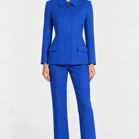 Gianni Versace F/w 1996 Blue Pantsuit — image 3