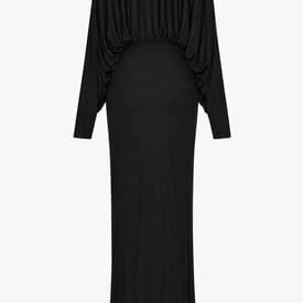 Saint Laurent Black Cutout Gown Ss23 — image 3