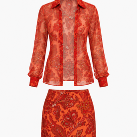 Dolce & Gabbana S/S 2000 Mix & Match Skirt Top Set  — image 3