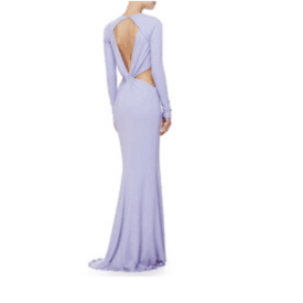 Cushnie Et Ochs Lavender Jersey Gown — image 2