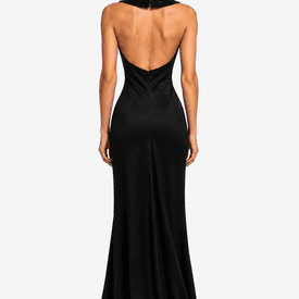 Cushnie Et Ochs Black Silk Gown  — image 5