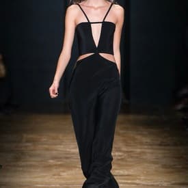 Cushnie Et Ochs Black Silk Cutout Gown  — image 2
