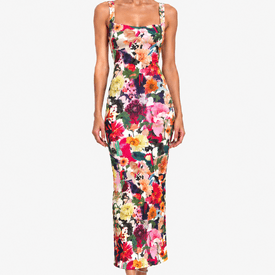 Cushnie Et Ochs Floral Jersey Dress — image 2