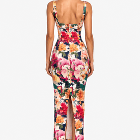 Cushnie Et Ochs Floral Jersey Dress — image 3