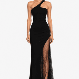 Cushnie Et Ochs High Slit Dress with Lace Detail Size 4 — image 3