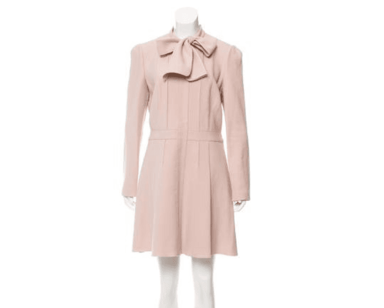 Giambattista Valli Tie-accented Mini Dress