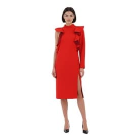 Givenchy Asymmetric Ruffled Stretched Cady Tunic — image 4