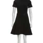 Givenchy Satin-trimmed A-line Dress — image 1