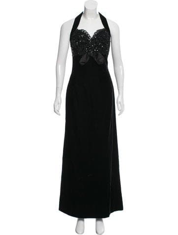 Givenchy Vintage Velvet Dress
