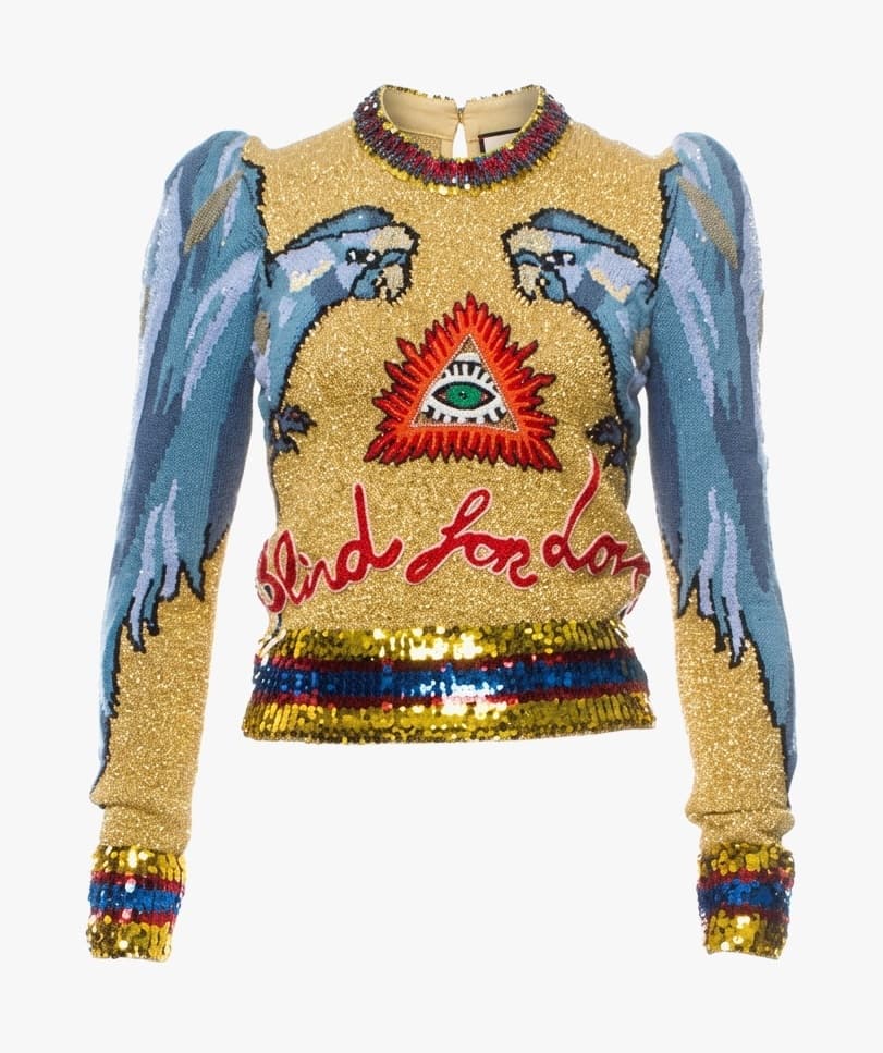 Gucci 2016 Blind In Love Sweater