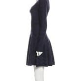 Alaïa Chevron Fit And Flare Dress — image 2