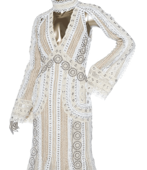 Jonathan Simkhai Dimensional Lurex Dress