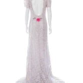 Luisa Beccaria 2016 Floral Lace Gown — image 3