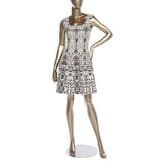 Alaia Animal Print Wool Mini Dress — image 1