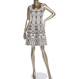 Alaia Animal Print Wool Mini Dress — image 2