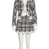 Marc Jacobs Tweed Scalloped Skirt Suit — image 1