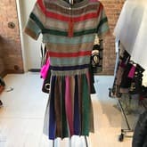 Missoni 2017 Metallic Striped Dress — image 1