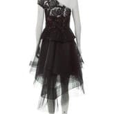 Monique Lhuillier One-shoulder Midi Dress — image 3
