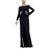 Alessandra Rich Black Off The Shoulder Gown — image 1