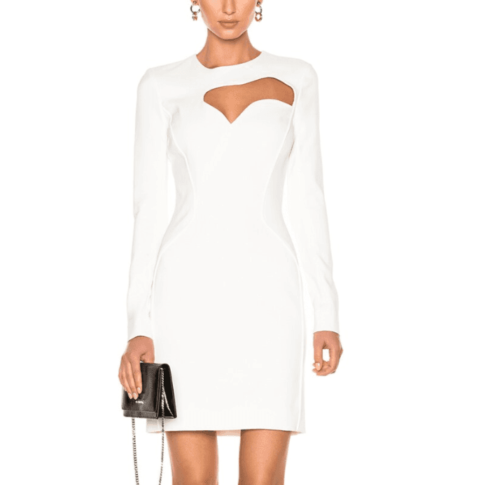 Mugler Viscose Cady Dress
