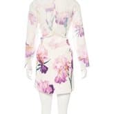 Nina Ricci Floral Print Silk Dress — image 3