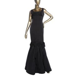 Nina Ricci Pleated Evening Gown