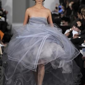 Oscar De La Renta High-low Tulle Gown Fall 2012 — image 5