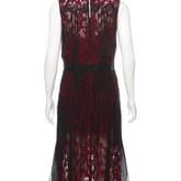 Oscar De La Renta Spring 2016 Silk Midi Dress — image 3