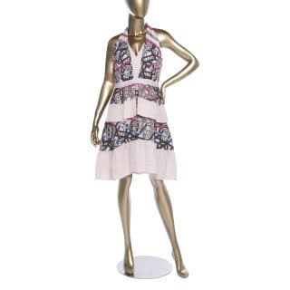 Peter Pilotto Pink Multi Print Dress