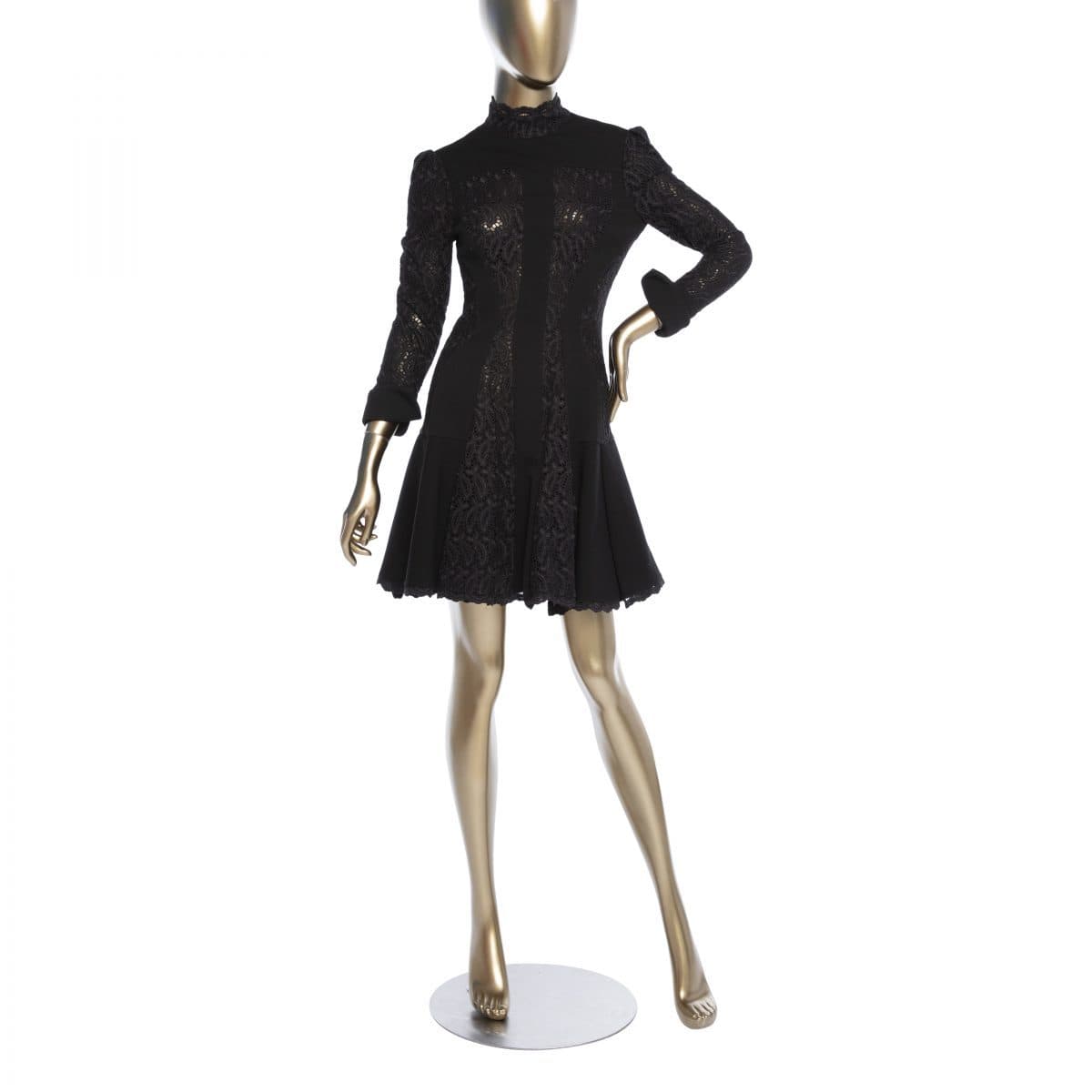 Alexander Mcqueen Wool-blend Dress