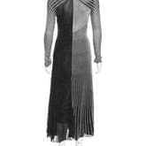 Proenza Schouler Metallic Knit Midi Dress — image 3