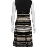 Proenza Schouler Velvet-trimmed Midi Dress — image 3
