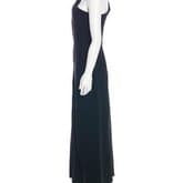 Alexander Mcqueen Black Asymmetrical Cropped Jumpsuit — image 2