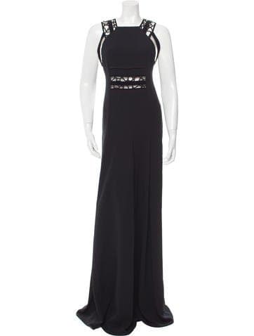 Roland Mouret Vasall Embroidered Gown