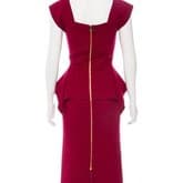 Roland Mouret Wool Peplum Dress — image 3