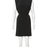 Saint Laurent Black Belted Mini Dress — image 1