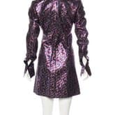Saint Laurent Brocade Mini Dress — image 3