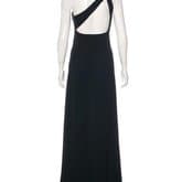 Saint Laurent Silk One-shoulder Dress — image 3