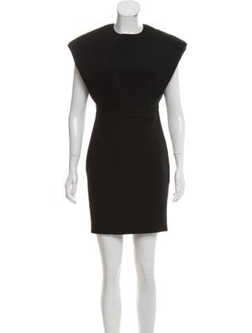 Saint Laurent Wool Mini Dress
