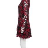 Sandra Mansour Fall 2016 Floral Lace Mini Dress — image 2