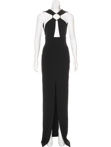 Solace London Cut-out Evening Dress